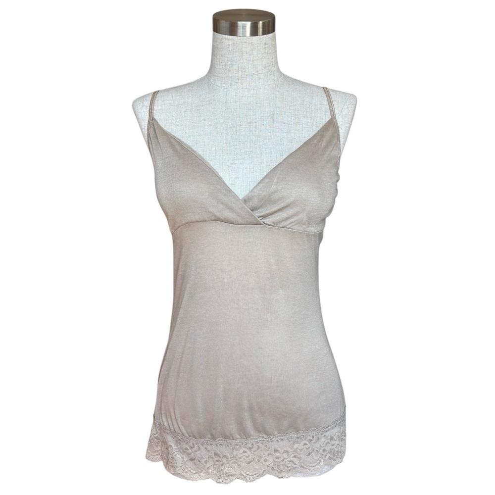 Y2k Charlotte Russe Cami Lace Top